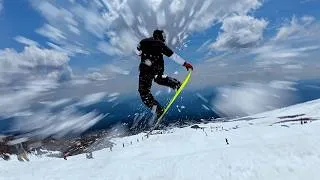 Thumbnail: Snowboarding, Camping, and Chaos in Oregon | Mt. Hood Summer Snowboarding