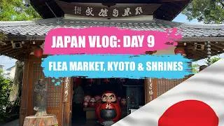 Thumbnail: Japan Vlog: Day 9 - Toji Temple Flea Market, Kyoto, Arashiyama & Shrines