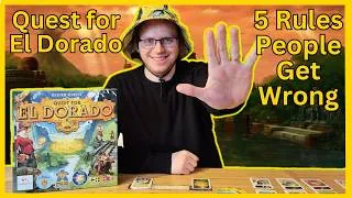 Thumbnail: The Quest for El Dorado - 5 Rules People Often Get Wrong