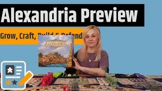 Thumbnail: Alexandria Preview - Produce, Craft, Construct & Defend!