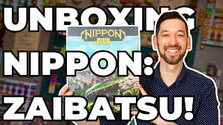 Thumbnail: The Biggest Game in My Collection! Unboxing Nippon: Zaibatsu! 🇯🇵🏯💴