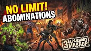 Thumbnail: NO ABOMINATION LIMIT! ☠️ | Zombicide 2E M3: The 24Hrs Race of Zombicity (Multi-Expansion)