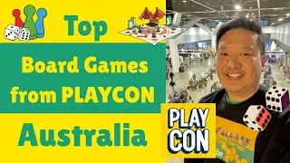 Thumbnail: Top Board Games from PLAYCON Australia! ❤️🍃☺️