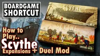Thumbnail: Scythe: How to play the Expansions + 2-Player Hardcore Mod | Board Game Shortcut