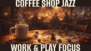 Thumbnail: Light Jazz Focus 80 BPM | Coffee Shop Music for Study, Work & Board Games