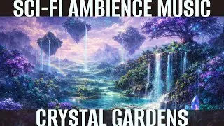 Thumbnail: Ambience Sci-fi Tranquil | Glowing Crystal Gardens 4K