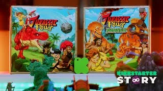 Thumbnail: Jurassic Feud board game - Kickstarter Story
