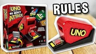 Thumbnail: How to play UNO SHOW EM NO MERCY ATTACK (official rules, instructions and gameplay) | boardgamesTV