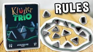 Thumbnail: How to play KLUSTER TRIO magnetic game - (official rules, instructions and gameplay) | boardgamesTV