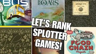 Thumbnail: I finally ranked the Splotter games
