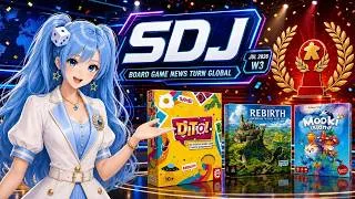 Thumbnail: 2026 Spiel des Jahres Winners: Dito!, Rebirth & Mooki Island | Board Game News Turn Global