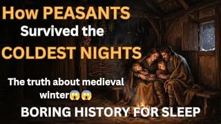 Thumbnail: Boring History For Sleep | How Medieval PEASANTS Survived the Coldest Nights 😱😱