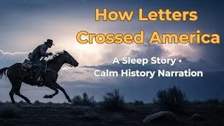 Thumbnail: How Letters Crossed America | The History of the U.S. Mail | Sleep Story Calm History Narration