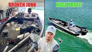 Thumbnail: How to Make an Old Bass Boat Look Brand-New! (Crazy Flip)