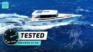Thumbnail: Omikron OT-60 in ROUGH SEAS: Real-World Handling & Close-Quarters Docking