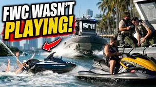 Thumbnail: World’s Craziest Jet Ski Rider Gets BUSTED by FWC! 🚨😱 | Boat Ramp Show