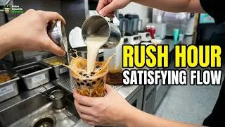 Thumbnail: Boba Shop Workflow ASMR: My POV Shift Making Bubble Tea | Relaxing Cafe Sounds | Boba Sounds Alchemy