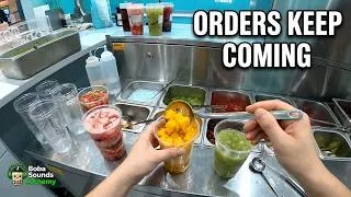 Thumbnail: Orders Keep Coming | Real Bubble Tea Shop ASMR | Boba Sounds Alchemy