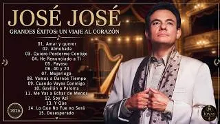 Thumbnail: José José Éxitos del Recuerdo ❤️ Lo Mejor de José José 🌹 Canciones del Amor y Nostalgia