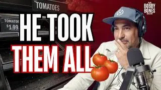 Thumbnail: Eddie wiped out Kroger's entire tomato supply to make salsa 😳🥫