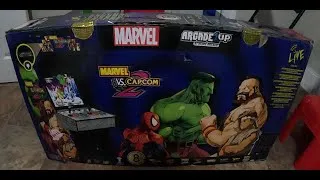 Thumbnail: Arcade1Up Marvel Vs Capcom 2 MVC2 Unboxing and Full Build Video with Steps