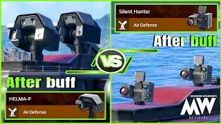 Thumbnail: After Rebalance 🔥 HELMA-P vs Silent Hunter 🔥 Fully Threat Test Comparison 💥 - Modern Warships 