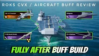 Thumbnail: ROKS CVX,Yak-141,Wingman,CH-4 Rainbow & P-500 Bazalt All New Buff Build Review 🔥 - Modern Warships 