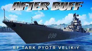 Thumbnail: RF Tark Pyotr Velikiy - After Buff 💪 Full Review & Gameplay 🔥- Modern Warships 