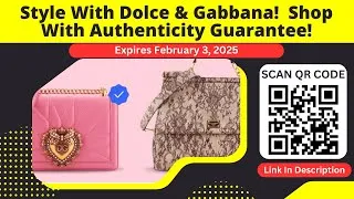 Thumbnail: Style With Dolce & Gabbana!  Shop eBay With Authenticity Guarantee!