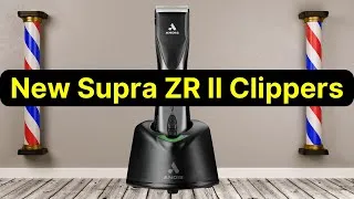 Thumbnail: Andis New Supra ZR II Detachable Blade Clipper Cordless Trimmer