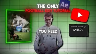 Thumbnail: Football edit tutorial after effects (2025) + FREE EDITING PACK