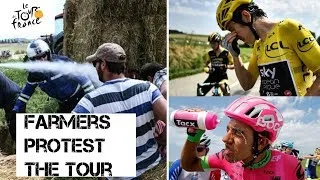 Thumbnail: 2018 Tour de France | Farmers Protest the Tour!