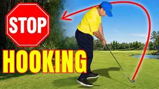 Thumbnail: Easily STOP HOOKING Your Golf Ball (It's A SIMPLE Fix)!