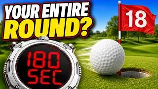 Thumbnail: Play BETTER Golf: CONCENTRATE & FOCUS For 180 SECONDS (No Joke)!
