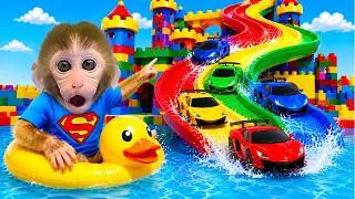Thumbnail: Bebe Mono BonBon Juega Con Un Perro Robot Y Come Dulces Con Un Extraterrestre - MONO BONBON ESP