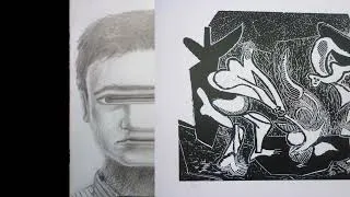 Thumbnail: Impro, une musique réalisée en 2001 et présentée avec des œuvres personnelles.