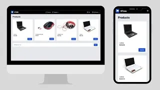 Thumbnail: eCommerce Website | Django, Tailwind CSS, Alpine.js | Online Store | Free Download