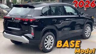 Thumbnail: 2026 GRAND VITARA Base Model ₹10.77 LAKH✅| 2026 Grand Vitara SIGMA Black Color🥵| Detailed Review 