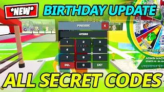 Thumbnail: NEW BIRTHDAY UPDATE SECRET CODES ADMIN ABUSE in STEAL THE BRAINROT Fortnite Football Event