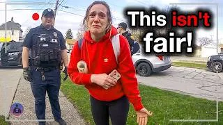 Thumbnail: When Entitled Bratty Realize Cops Don't Care About Their Tears