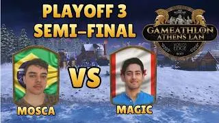 Thumbnail: Mosca vs IamMagic | $10,000 Gameathlon Road to Athens Playoffs 3 Semi-Finals