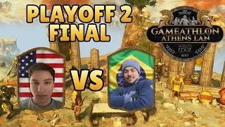 Thumbnail: Grass vs Tunison | The Road to Athens $10,000 Playoff 2 Finals