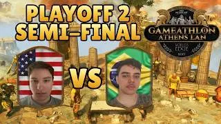 Thumbnail: Grass vs Mosca | The Road to Athens $10,000 Playoff 2 Semi-Final