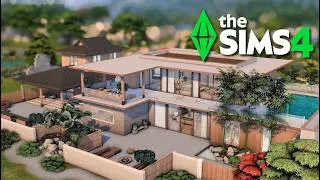 Thumbnail: Modern Minimalist Family House | The Sims 4 Speed Build + HUGE Pack Giveaway!