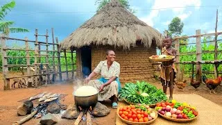 Thumbnail: Easy And Perfect With No Expenses Breackfast For a Big Family in Our Traditional African Home