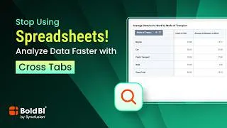 Thumbnail: Stop Using Spreadsheets! Analyze Data Faster with Cross Tabs