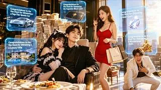 Thumbnail: Poor Guy Unlocks a System: Spend $1 on a Beauty, Get $1M Back! Crushes the Rich Kids!