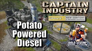 Thumbnail: Captain of Industry Update 1 Full Playthrough - 022 - Potato Powered Diesel!