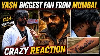 Thumbnail: Yash Biggest Fan From Mumbai | Crazy Reaction On Toxic Trailer & Heroines | NEVER SEEN FAN LIKE THIS