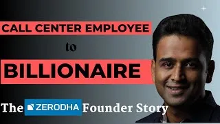 Thumbnail: ZERODHA FOUNDER STORY | How Nithin Kamath became a Billionaire